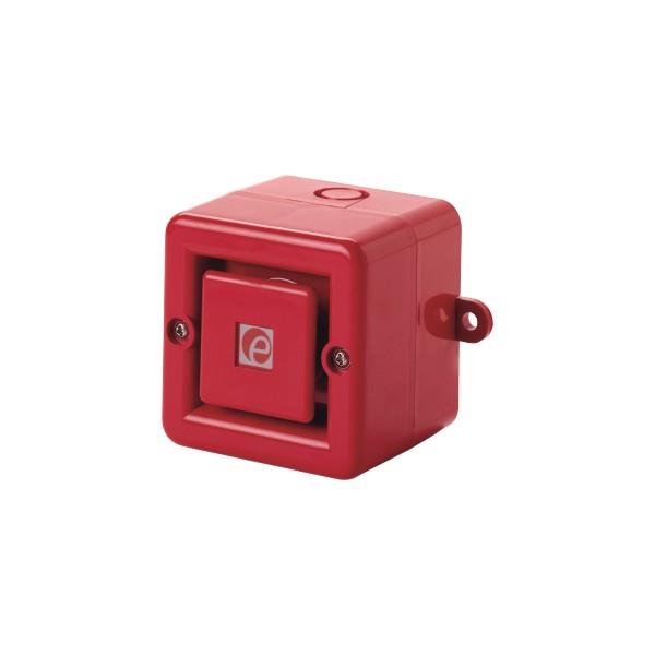 SONF1DC24AR-M E2S SONF1DC024MA0A1R Sounder SONF1 A-M  24vDC [red] MED 100dB(A) IP66 10T w/lugs; MED-Certified
